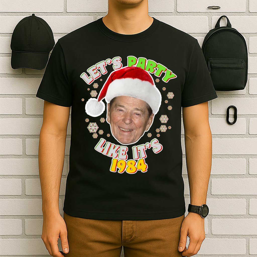 Ronald Reagan Let's Party Like It's 1984 T-Shirt
