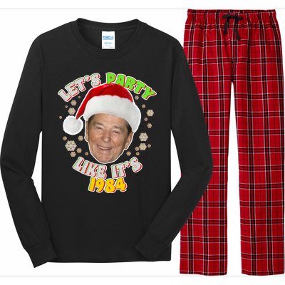 Ronald Reagan Let's Party Like It's 1984 Long Sleeve Pajama Set