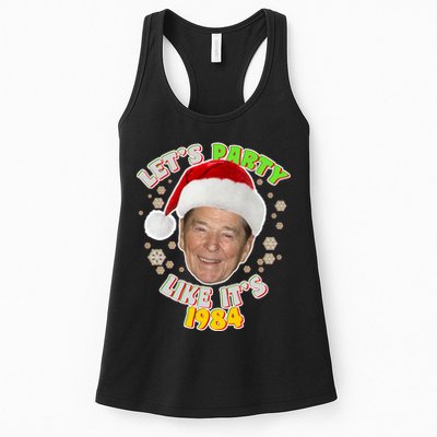 Ronald Reagan Let's Party Like It's 1984 Womens Tank Top