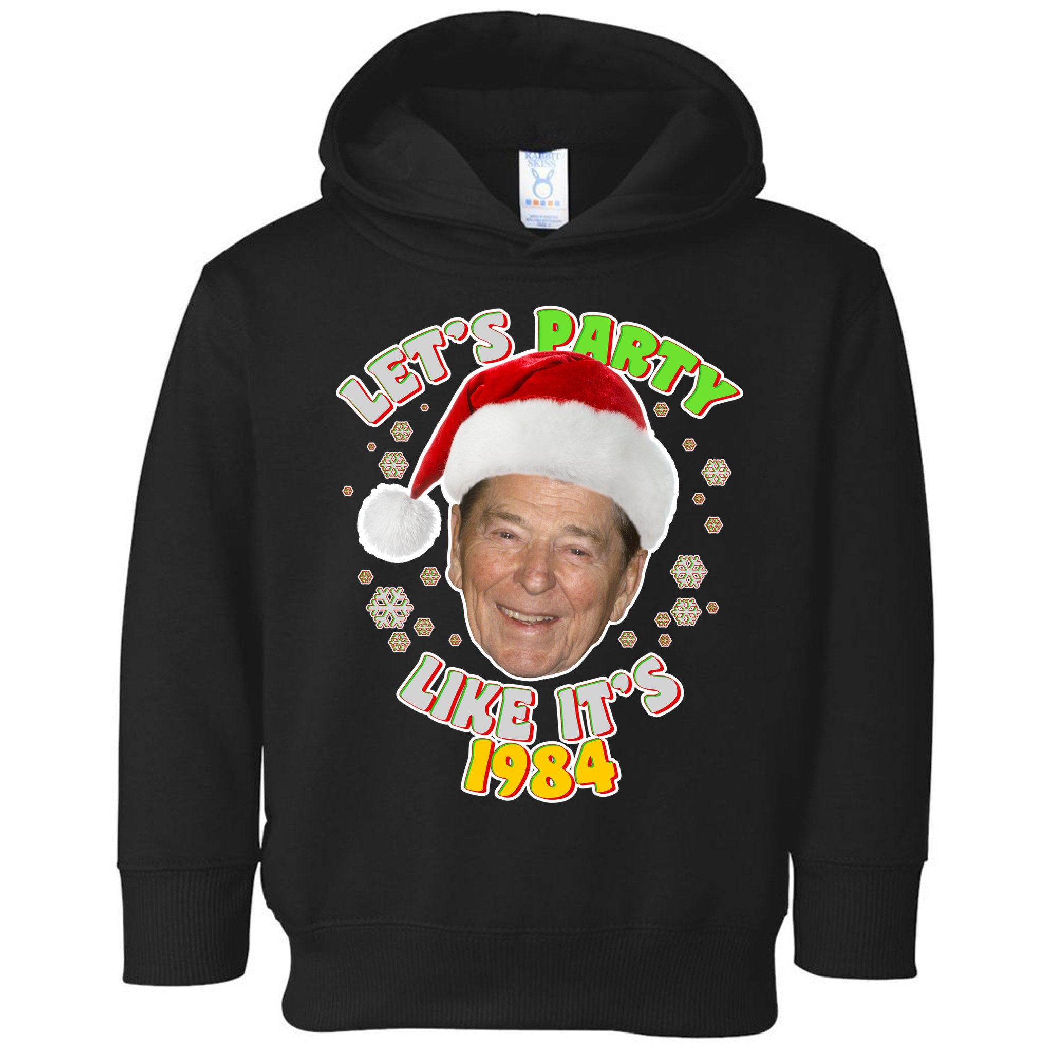 Ronald Reagan Let's Party Like It's 1984 Toddler Hoodie