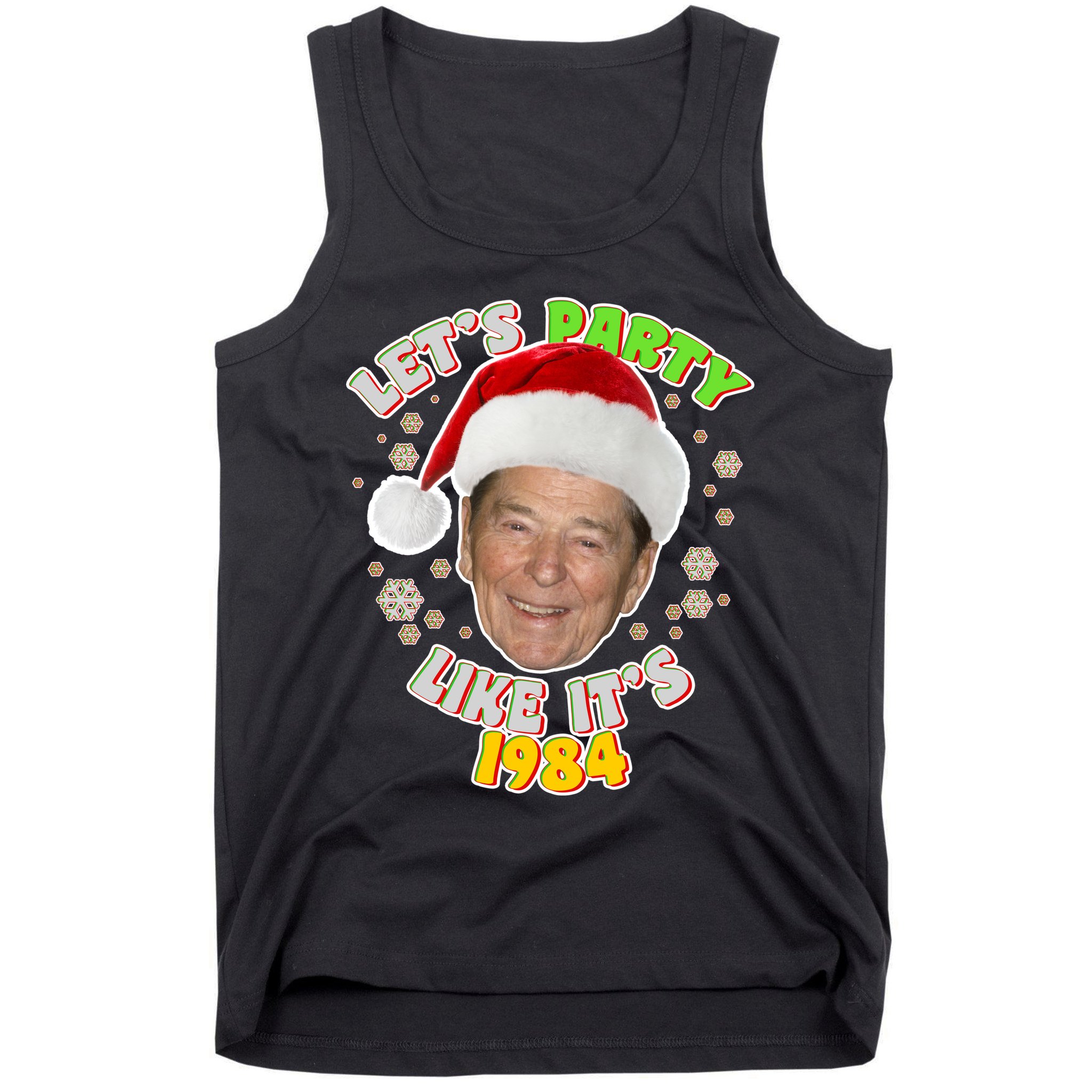 Ronald Reagan Let's Party Like It's 1984 Tank Top