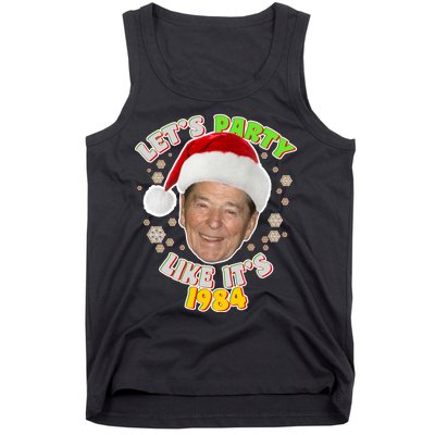 Ronald Reagan Let's Party Like It's 1984 Tank Top