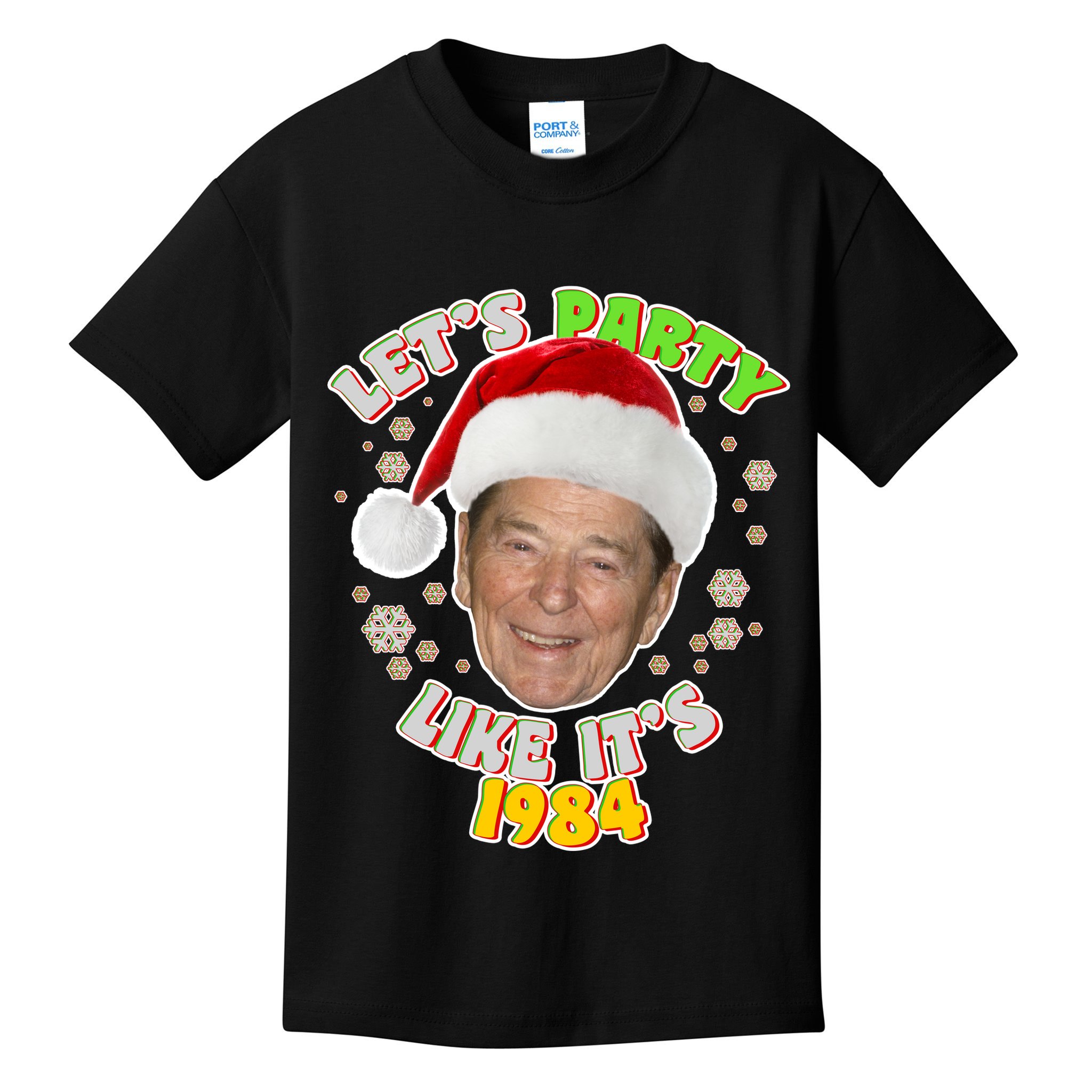 Ronald Reagan Let's Party Like It's 1984 Kids T-Shirt