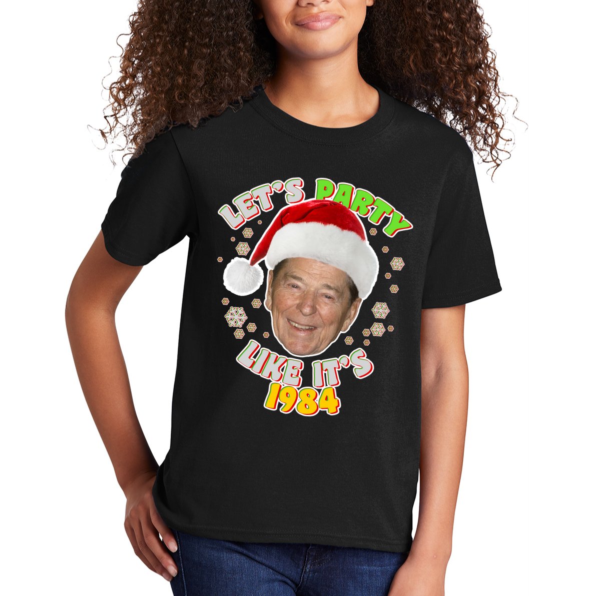 Ronald Reagan Let's Party Like It's 1984 Kids T-Shirt