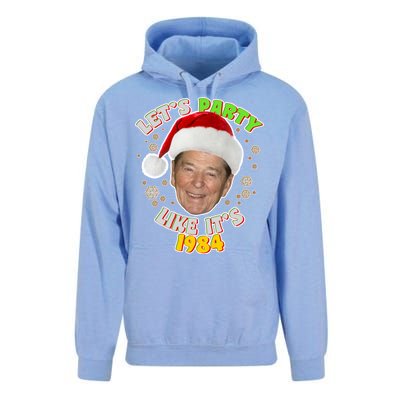 Ronald Reagan Let's Party Like It's 1984 Unisex Surf Hoodie