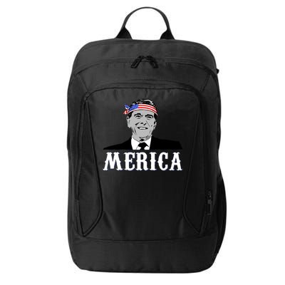 Ronald Reagan Merica City Backpack