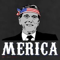 Ronald Reagan Merica 11oz C Handle Ceramic Mug