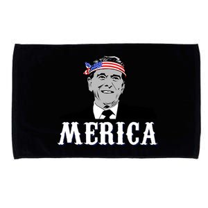 Ronald Reagan Merica Microfiber Hand Towel