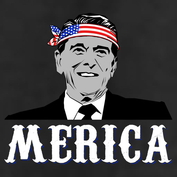 Ronald Reagan Merica Microfiber Hand Towel