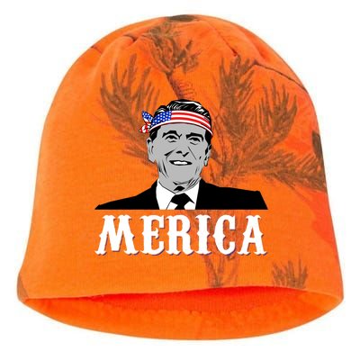 Ronald Reagan Merica Kati - Camo Knit Beanie