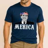 Ronald Reagan Merica Cooling Performance Crew T-Shirt