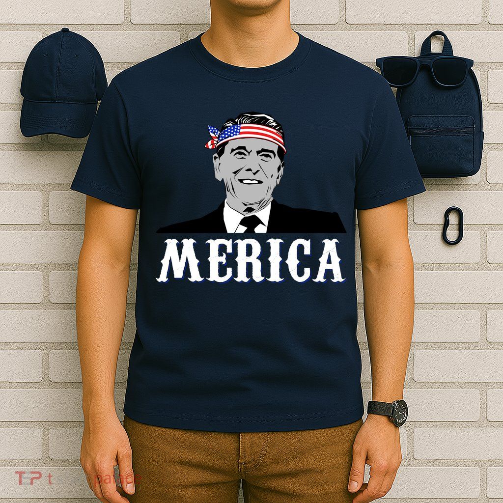 Ronald Reagan Merica T-Shirt