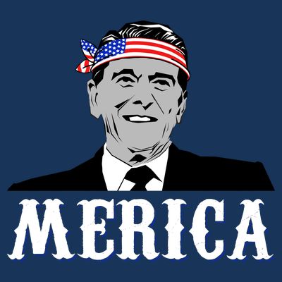 Ronald Reagan Merica T-Shirt