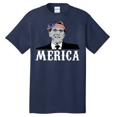 Ronald Reagan Merica Tall T-Shirt