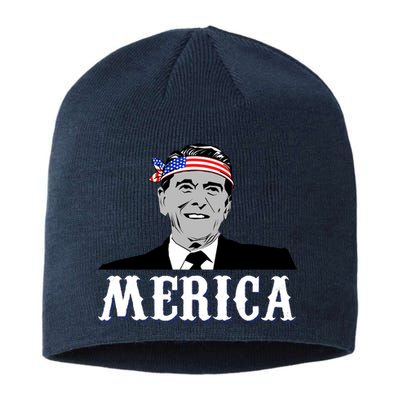 Ronald Reagan Merica Sustainable Beanie