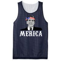 Ronald Reagan Merica Mesh Reversible Basketball Jersey Tank