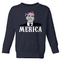 Ronald Reagan Merica Toddler Sweatshirt