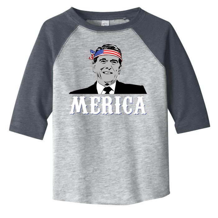 Ronald Reagan Merica Toddler Fine Jersey T-Shirt