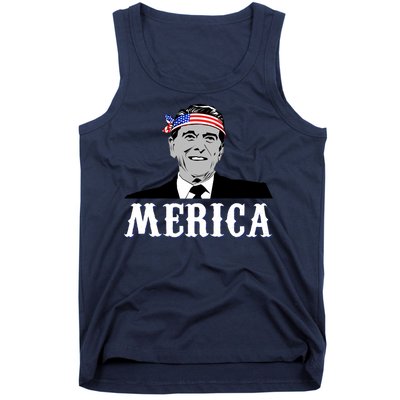 Ronald Reagan Merica Tank Top