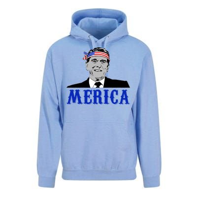 Ronald Reagan Merica Unisex Surf Hoodie