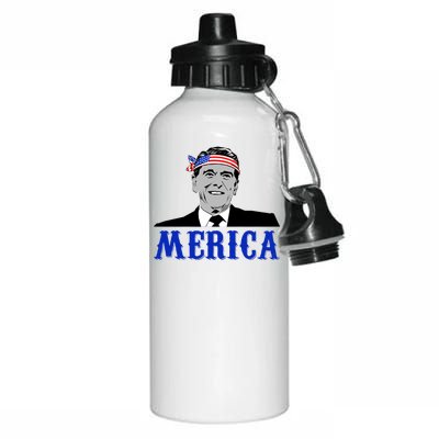 Ronald Reagan Merica Aluminum Water Bottle