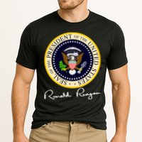 Ronald Reagan Presidential Seal Signature Cooling Performance Crew T-Shirt