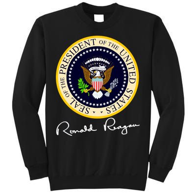 Ronald Reagan Presidential Seal Signature Sweatshirt