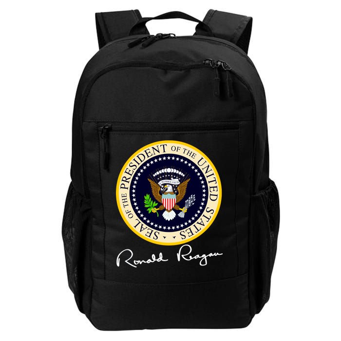 Ronald Reagan Presidential Seal Signature Daily Commute Backpack