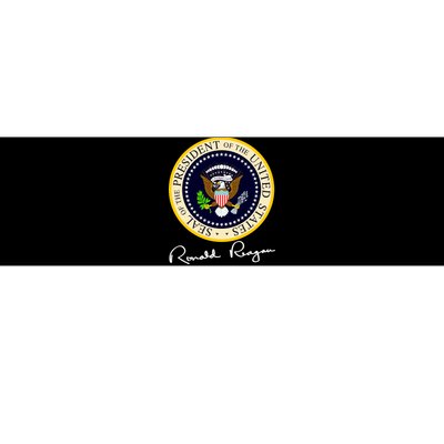 Ronald Reagan Presidential Seal Signature Bumper Sticker