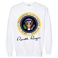 Ronald Reagan Presidential Seal Signature Garment-Dyed Sweatshirt
