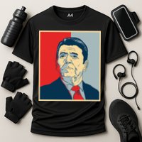 Ronald Reagan Retro Performance Shirt