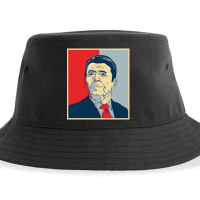 Ronald Reagan Retro Sustainable Bucket Hat
