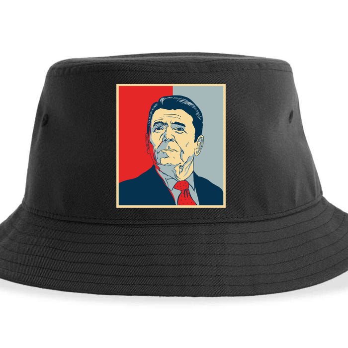 Ronald Reagan Retro Sustainable Bucket Hat