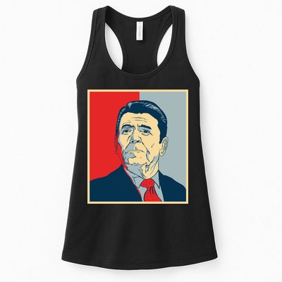 Ronald Reagan Retro Womens Tank Top