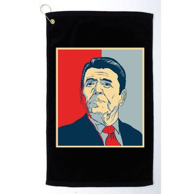 Ronald Reagan Retro Platinum Collection Golf Towel