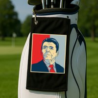 Ronald Reagan Retro Golf Towel