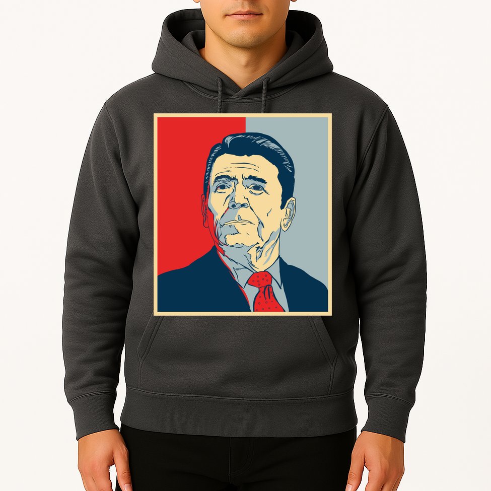 Ronald Reagan Retro Hoodie