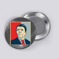 Ronald Reagan Retro Button