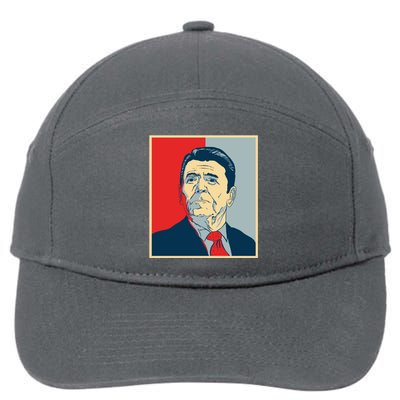 Ronald Reagan Retro 7-Panel Snapback Hat