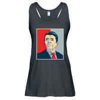 Ronald Reagan Retro Ladies Essential Flowy Tank