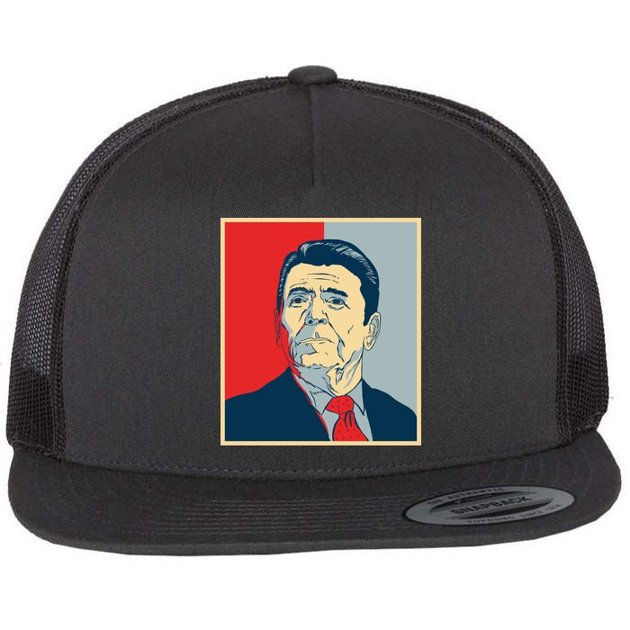 Ronald Reagan Retro Flatbill Hat