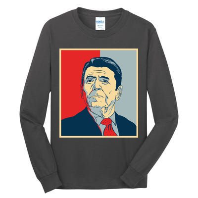 Ronald Reagan Retro Tall Long Sleeve T-Shirt