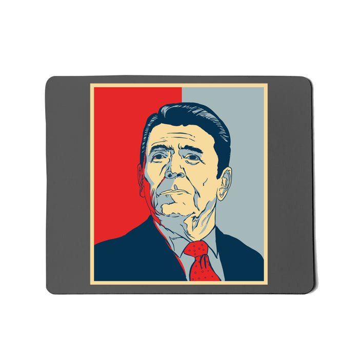 Ronald Reagan Retro Mousepad