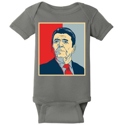 Ronald Reagan Retro Baby Bodysuit