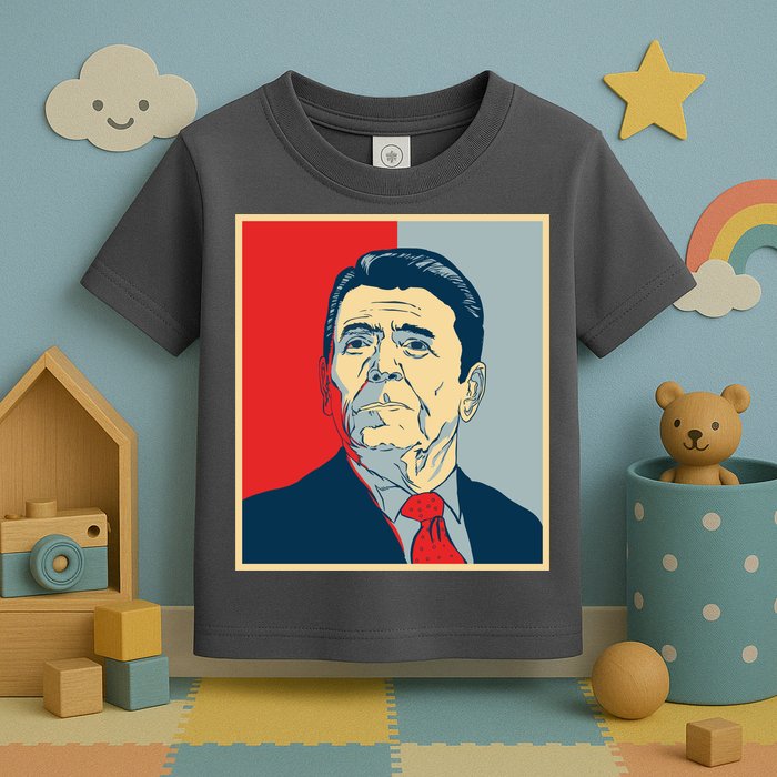 Ronald Reagan Retro Toddler T-Shirt