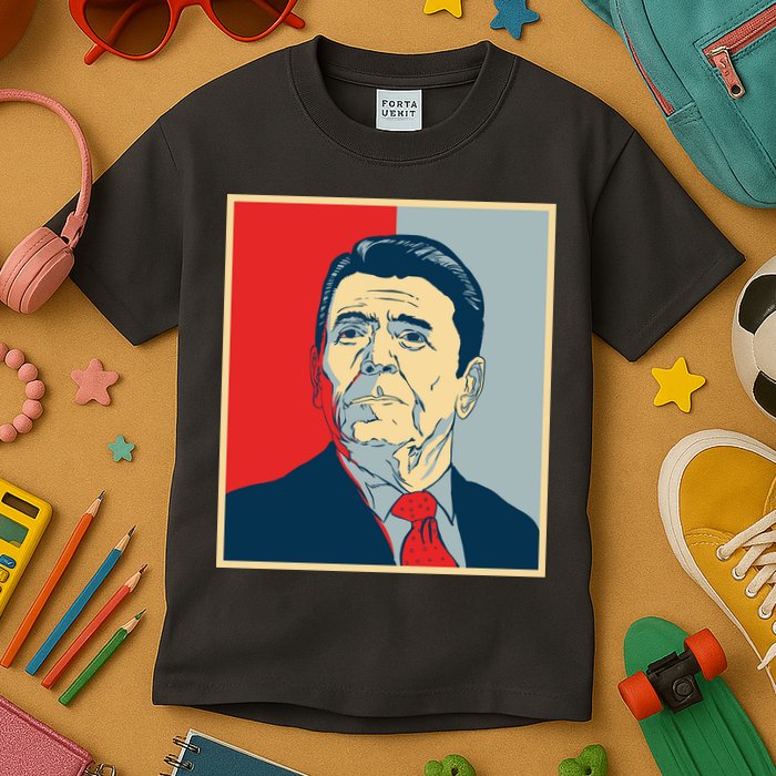 Ronald Reagan Retro Kids T-Shirt