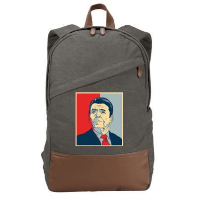 Ronald Reagan Retro Cotton Canvas Backpack