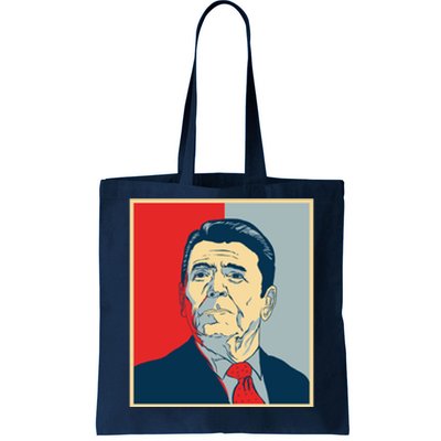 Ronald Reagan Retro Tote Bag