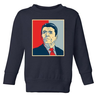 Ronald Reagan Retro Toddler Sweatshirt