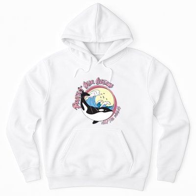 Respect Our Oceans Help The Whales Distressed Vintage Orca Hoodie